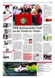 Der kulinarische Treff an der Dorfet in Neft